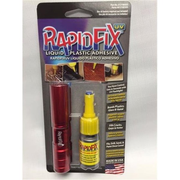 Rapidfix Rapid Fix RX6121815 UV Liquid Plastic Adhesive RX6121815